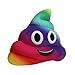 YIWULA Amusing Emoji Emoticon Cushion Heart Eyes Poo Shape Pillow Doll Toy Gift