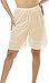 Underworks Snip-A-Length Pettipants Culotte Slip Bloomers Split Skirt X-Large-Beige