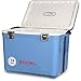 Engel UC19 19qt Leak-Proof, Air Tight, Drybox Cooler and Small Hard Shell Lunchbox for Men and Women in Blue
