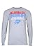 Ultra Game NBA Official Men’s Super Soft Supreme Long Sleeve T-Shirt - Unisex, Oklahoma City Thunder, Heather Gray, X-Large