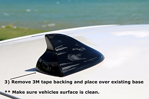 AntennaMastsRus - 2008-2009 Pontiac G8 - Functional BLACK Shark Fin Antenna