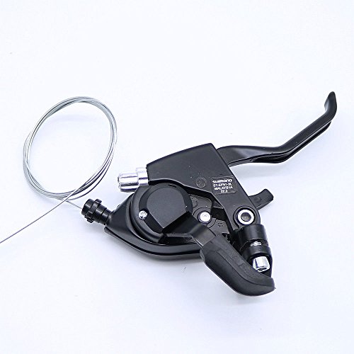 Sososhoot ST-EF51 Set 3 x 7 Shifter/Brake Lever with Gear Shift Cable (21 Speed) Black V-Brake