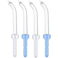Oral Hygiene Accessories Compatible with Waterpik Oral Irrigator WP-100 WP-300 WP-660 WP-900 (4 Pik Pocket Tips)