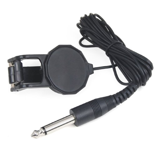 GOSONO Clip-On Pickup for Acoustic Guitar Mandolin Bouzouki Violin Banjo Ukulele Lute