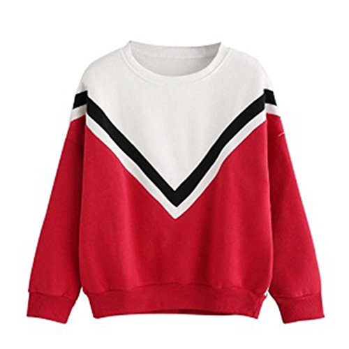 BCDshop-Womens-Teen-Girls-Casual-Patchwork-Long-Sleeve-Sweatshirt-Tops-Blouse-Plus