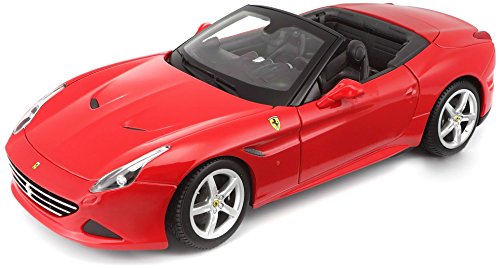Bburago 1:18 Scale Ferrari Race and PlayCalifornia T (open top) Diecast Vehicle (Colors May Vary)
