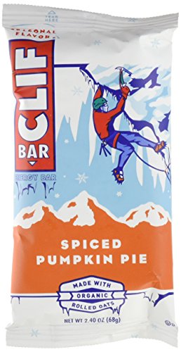 CLIF BAR - Energy Bar - Spiced Pumpkin Pie - (2.4 Ounce Protein Bar, 12 Count)