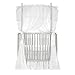 Dream On Me Sophia Posh Circular Crib, Silver Pearl