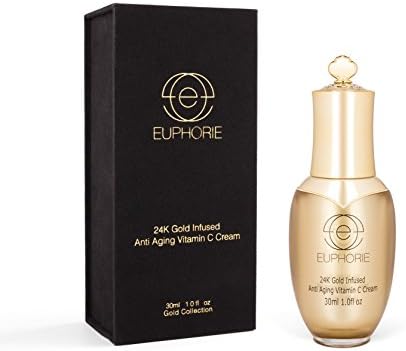 Euphorie Fresh Vitamin C Skin Refreshing Cream - Contains Hyaluronic Acid, Anti Aging Cream, Anti Acne, Best Lotion For Day or Night, Goes Well With Hyaluronic Acid Vitamin C Serum, 1 Fl Oz
