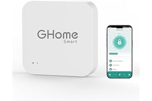 GHOME SMART GHome G2 Smart WiFi Gateway, WiFi Hub for Smart Locks, Remote Control, G2 Gateway for TT/DD Lock App, 2.4Ghz WiFi, Easy to Set