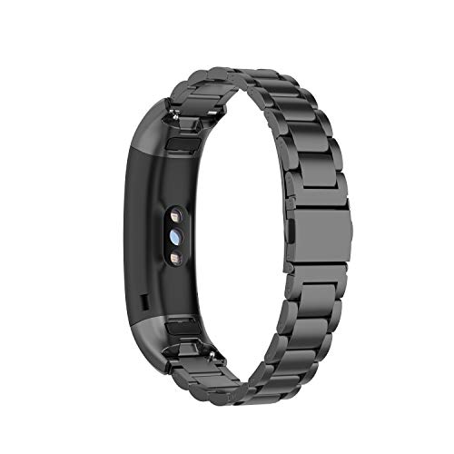 ایگرد | قیمت و خرید PINHEN Stainless Steel Watch Strap Compatible with Huawei  Band 3/Band 3 pro/Band 4 pro,Tools Including (Black)