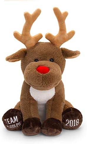 Keel 'Team Rudolph Reindeer' 35Cm Soft Toy