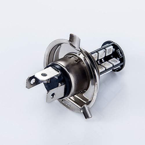 YIJINSHENG 2PCS 27SMD 12V multi-color RGB 5050 H4 9003 HB2 LED Replacement fog lights reversing lights with Headlight Bulb remote Control (YK.RGB.H4) - Thumbnail 3