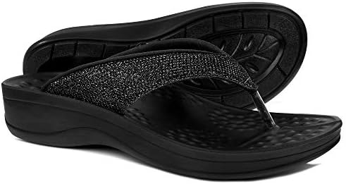 aerothotic original orthotic comfort thong style flip flops sandals for women with arch support for comfortable walk