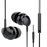 Earphones, Wotmic In Ear Earbuds Wired Headphones with Mic Earphones 3.5 mm Jack HeadPhone for Android iPhone