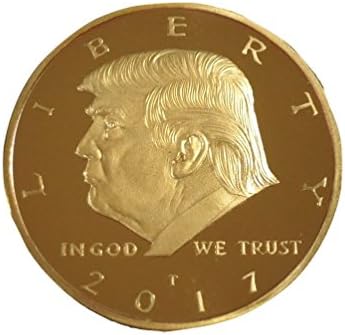 Gold plated Trump half dollar token