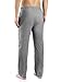 David Archy Men's Comfy Jersey Cotton Knit Pajama Lounge Sleep Pant in 1 Pack(L, Heather Dark Gray)
