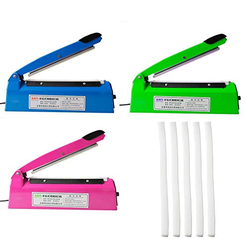 Vanpower Rubber Strip for Hand Impulse Heat Sealing Machine (White 5pcs Rubber Strip) - Thumbnail 2