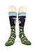 Foot Traffic, Men's Fantasy Socks, Alien Abduction (Shoe Sizes 7-12)