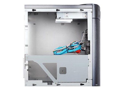 SilverStone Aluminum Front Panel/SECC Structure Micro ATX Mid Tower Computer Case SG04B-F (Black)