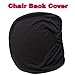 Loghot Chair Covers Spandex Universal Computer Office Desk Stretch Rotating Pure Color Chair Cover (Black)