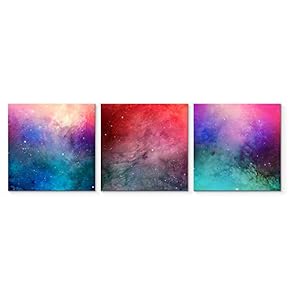 for Living Room Bedroom Home Artwork Vast Starry...
