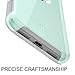 TEAM LUXURY [Defense-x Series Case for iPhone X & iPhone Xs, Dura Layer Shock Absorbing Technology Protective Phone Case 5.8 Inch - Mint/Gray