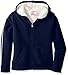Dream Star Girls' Fleece Hoodie with Sherpa Lining and Sequins Down Sleeves