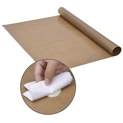 Adecco LLC 6 Pack Nonstick Oven Liners Heat Resistant Craft Mat Heat Press Transfer Sheets (16 x 12 Inch) (6)