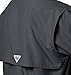 Columbia Men's Bahama II UPF 30 Short Sleeve PFG Fishing Shirt, Black, X-Small