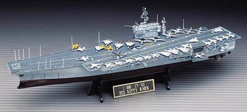 Academy Kids Hobby Warship Playing Toy USS Kitty Hawk CV-63 Scale: 1/800