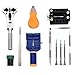 Zeiger Professional Watch Repair Tool Resizing Kit, High Quality Watch Band Battery Replacement Case Opener Spring Bar Adjustment Remover Tool Set Bonus