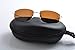 De Ding rimless titanium polarized Sunglasses (gold, coffee)