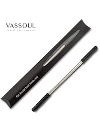 Vassoul Facial Hair Removal Coil Spring Hair Remover For Woman (Black)