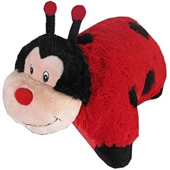 Amazon Com Pillow Pets Dream Lites Ms Ladybug 11 Childrens