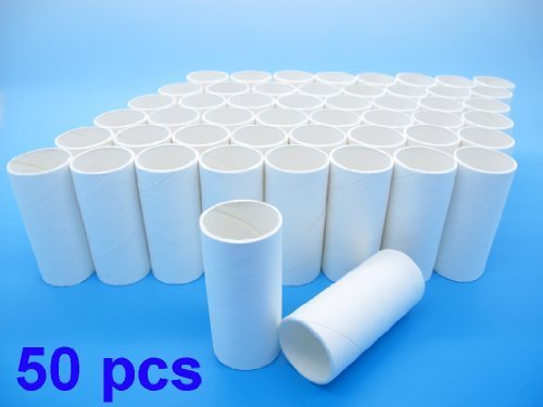 Pack of 50 Disposable Cardboard Mouthpieces (Compatible for Contec Spirometer SP10)