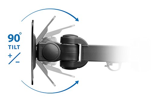 image for Mount-It! Quad Monitor Desk Mount for Desktop, 4 LCD Screens, Articula