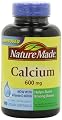 Nature Made Calcium 600mg with Vitamin D 100 Softgels