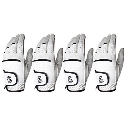 Double S Cabretta + Microfiber Golf Gloves Men Left Hand 4 Pack (Large) - Thumbnail 7