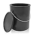 CSBD Empty Paint Can with Plastic Lid, Gallon and Quart Sizes, Unlined Multipurpose Storage for Arts and Crafts, DIY Projects, Painting, Garage Organization, Carry Handle, 1 Gallon Plastic (1 Pack)