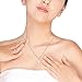 Ms. Girl 925 Silver Necklace White Teardrop Pearl Necklace for Women AAA Quality