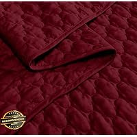Werrox Thea 3-Piece Geometric Quatrefoil Pattern Oversized Quilt Set King Size | Quilt Style QLTR-291266882
