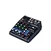 RONSHIN Electronics Sound Mixing Console with Bluetooth Record 4 Channels Audio Mixer for Stage Performance Family K Songs Black U.S Plug