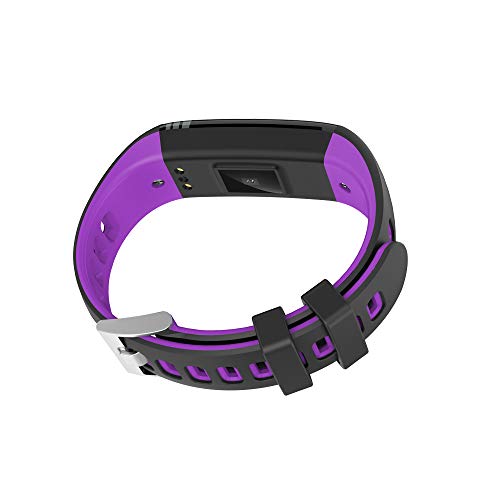 smaate Fitness Tracker as Christmas Gifts for Women, Teen Girls, Mom or Grandma, Heart Rate Monitor Watches for Mother, Color Screen, Message Read on Wrist, Pedometer, Alarm, Waterproof G26S Purple