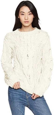 Amazon Supreme La La シュープリーム ララ Supreme La La シュープリーム ララ テアミケーブルニットトップス 174 Kt003 オフホワイト M セーター 通販