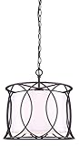 Monica 1 Light Pendant Size: 13