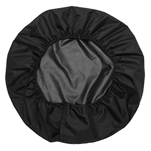 Eagle Head Spare Wheel Tire Cover Black Canvas Waterproof 15-17inch (17inch) - Thumbnail 3