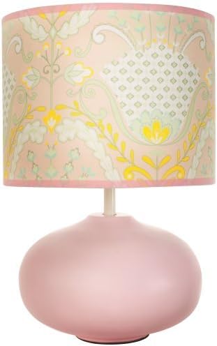 Dena Lily Lamp Base and Shade, Pink/Green (Discontinued by Manufacturer) by Dena