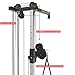 ARCHON Wall Mount Cable Crossover Commercial Ball Bearing Cable Station | 19 Position Adjustable 180 Degree Pulleys | Home Gym Equipment | Cable Crossover Machine | Weight Machine | Cable Pulldownthumb 3