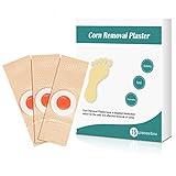 16 Pads Corn Wart Remover Pads, Plantar Wart Remover, Salicylic Acid Wart Removal Bandaids - Toe Corn and Callus Removal for Foot Caring